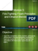 Fire Fighting Foam Principles and Ethanol-Blended Fuel