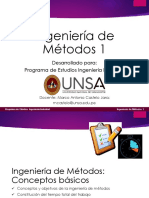 01 Ingeniería de Métodos 1 Conceptos Básicos PDF