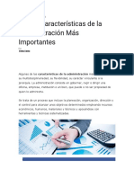 Administración y Finanzas