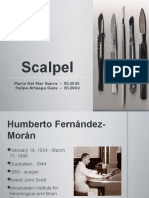 Scalpel: Maria Del Mar Ibarra - 812525 Felipe Arteaga Daza - 812002