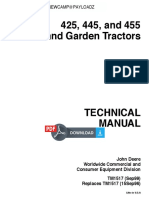 John Deere 425 Manual