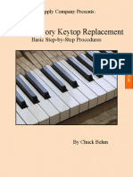 Invisible Ivory Keytop Replacement: Basic Step-by-Step Procedures