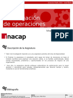 Investigación de Operaciones