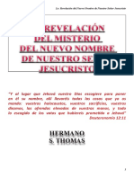 La Revelacion Del Nuevo Nombre Del Senor Jesucristo PDF