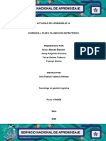 Actividad de Aprendizaje 19. Evidencia 4 Fase II Planeacion Estrategica.