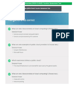 JUNIPER - Cloud Associate (JNCIA-CLOUD) Voucher Assessment Test