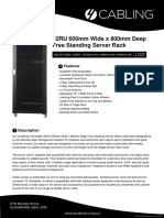 32RU Server Rack 600mm x 800mm