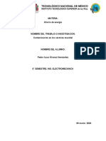 Contaminación en la gen eración de electricidad