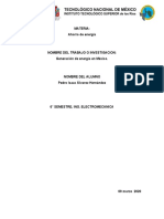 tipos de generación de electricidad