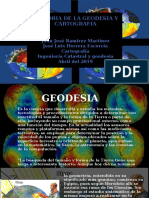 Historia de La Geodesia y Cartografía