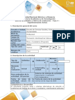 Guía de actividades y rúbrica de evaluación - Fase 4 - Experimentación Activa (2).docx