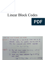 2.linear Block Codes