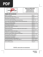 Model APS-57E Table of Contents:: Installation Manual Keyless Entry and Remote Start System