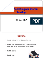 Citation Searching and Journal Rankings