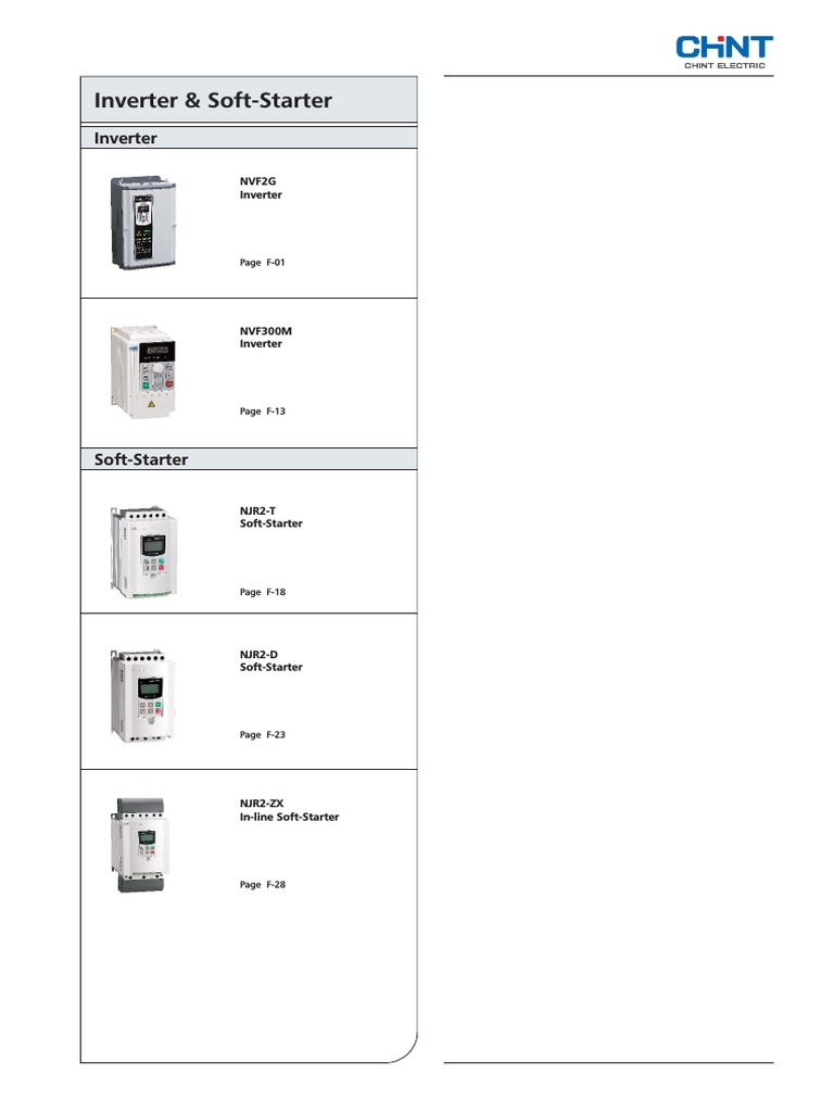 Inverter & Soft-Starter | PDF | Power Inverter | Power Supply