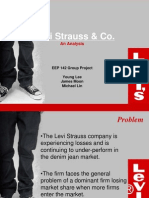 Levis Strauss Marketing Plan