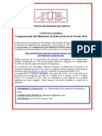 Convocatoria Categorizacion Min Ed 2014 PDF
