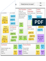 Business Model Canvas - Template