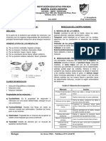 I Bimestre - Biología 3sec - Unidad Ii