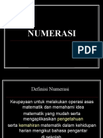 12 Konstruk NUMERASI