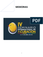 Memorias IV Incubación PDF