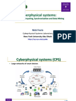 Cyberphysical Systems:: Nick Freris