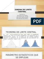 Exposicion Teorema de Limite Central