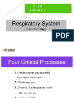 BI 141 Respiratory System PDF