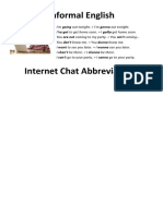 Internet Chat Abbreviations 1 Page