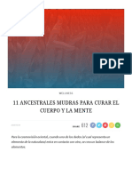 11 Ancestrales Mudras para Curar El Cuerpo y La Mente PDF