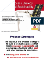 Process Strategy and Sustainability