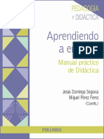 Aprendiendo a enseñar. Manual práctico de Didáctica - Jesús Domingo Segovia-(e-pub.me)