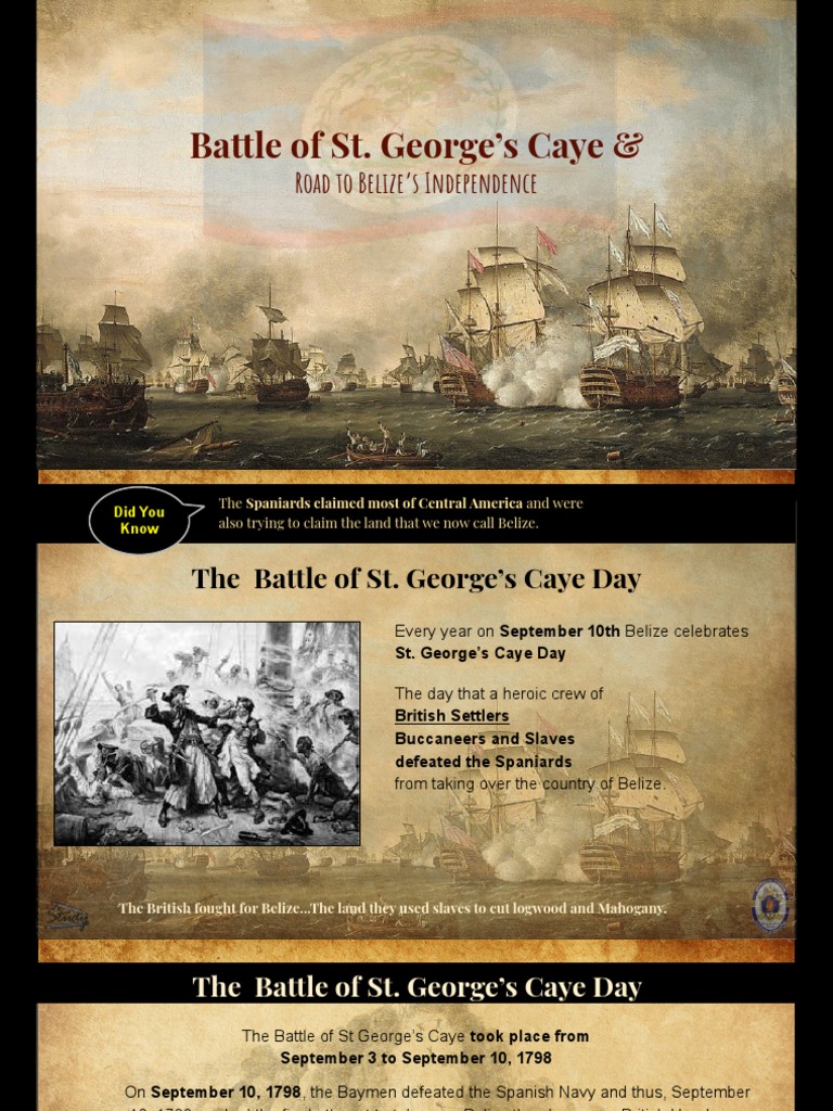Battle of St. Caye & Road To Independence PDF Belize