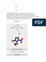 Metronidazol compuesto químico