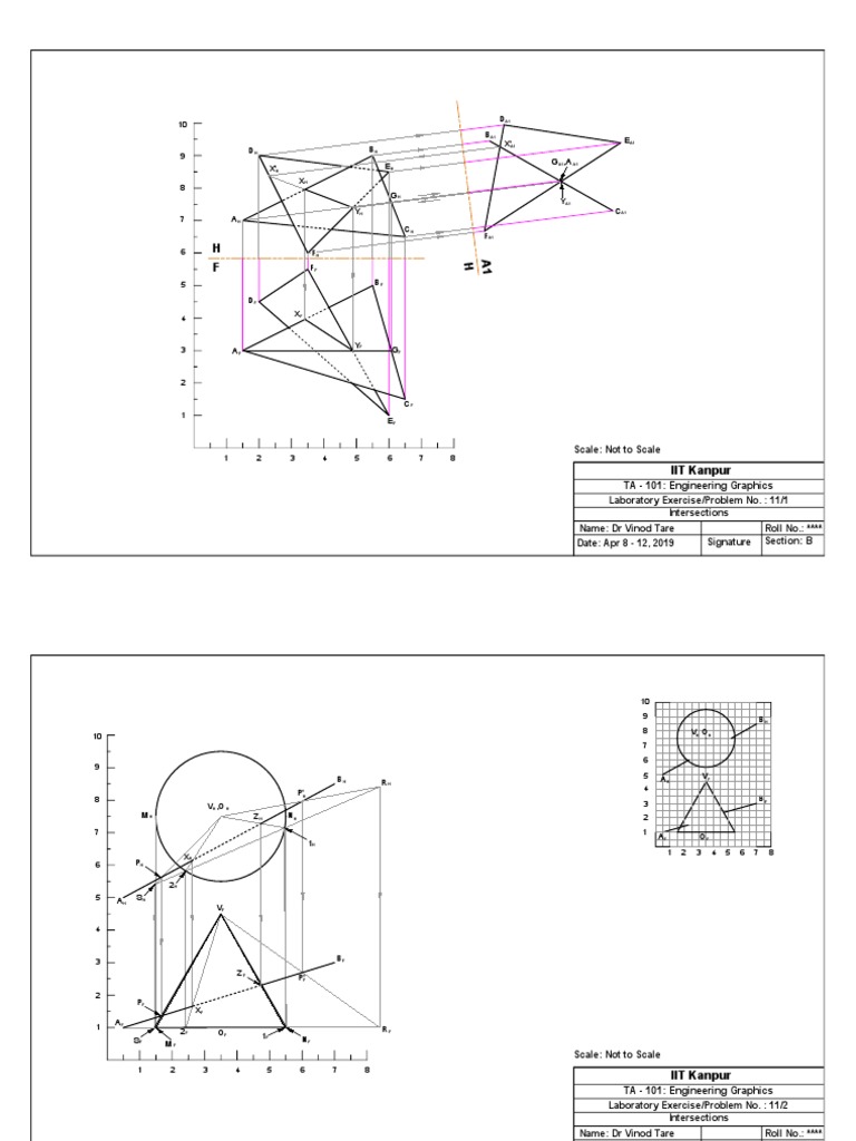 Intersecting Lines and Planes An Analysis of Geometric Relationships