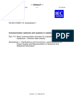 DIN IEC 61850-7-3 A1 Sept2006 Basic Communication Structure For Substations & Feeder Equipment