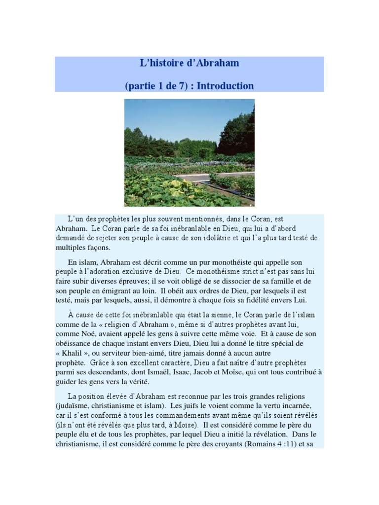 Fr The Story Of Abraham Pdf Isaac Agar Bible