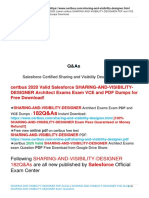E) Free Certbus Salesforce SHARING-AND-VISIBILITY-DESIGNER PDF Real Exam Questions and Answers