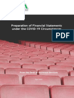 Preparation of Financial Statements Under The COVID 19 Circumstances PDF