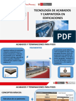 Tecnologia de Los Acabados y Carpinteria en Edificaciones P1 PDF