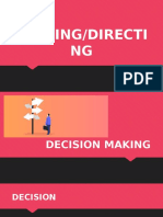 Leading Decision Making and Managing Conflict