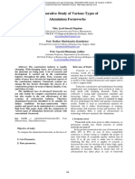 Comparative Study of Various Types of Aluminium Formworks: Miss. Jyoti Suresh Magdum