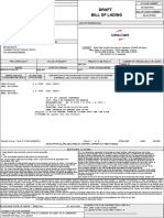 SHIPMENT DETAILS AND BILL OF LADING