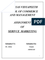 Service Marketing Promotion and Demand-Supply Balance