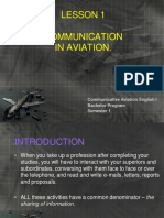 2 - Communication in Aviation