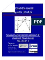 Acero - Ejemplo Porticos Con Arriostramientos Excentricos Nov 08