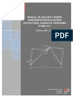 Acero - Estructuras de Acero Ejemplo de Diseno de Edificio SMF y EBF en Elaboracion