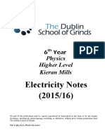 6th Phys Electricity 2015 PDF