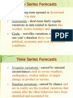 Time Series Forecasts