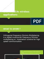 OFDM and Its Wireless Applications